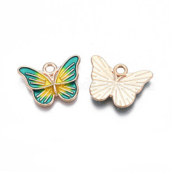 Alloy Enamel Pendants&nbsp;ENAM-S115-146B