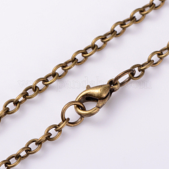 Iron Cable Chain Necklaces&nbsp;NJEW-JN01089-02