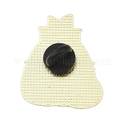 Cat Shape with Pineapple Enamel Pins&nbsp;JEWB-I052-02G-02