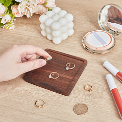 Walnut Wood Coaster&nbsp;AJEW-WH0460-067A