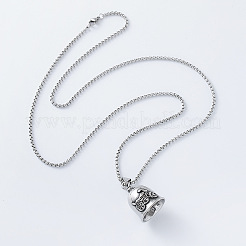 Vintage 304 Stainless Steel Motorcycle Guardian Bell Pendant for Bike Riding and Decor&nbsp;UB4334