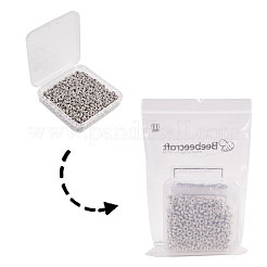 亜鉛合金スペーサービーズ  フラットラウンド  アンティークシルバー  6x3.2mm  穴：2mm  500個/セット&nbsp;TIBEB-PH0004-26AS