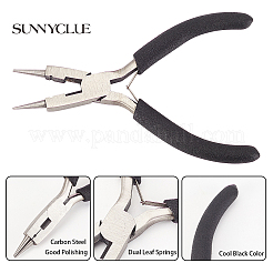 45# Carbon Steel Round Nose Pliers&nbsp;PT-SC0001-56