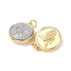 Brass Pendants&nbsp;KK-K408-03B-G