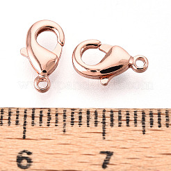 Brass Lobster Claw Clasps&nbsp;KK-YW0004-01A-RG