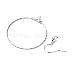 67Pcs 4 Styles 304 Stainless Steel Wire Pendants&nbsp;FIND-FS0002-29