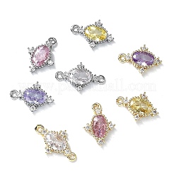 Brass Rhinestone Pendants&nbsp;KK-D003-01