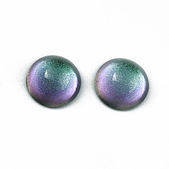 Translucent K9 Glass Cabochons&nbsp;GGLA-Q084-003D