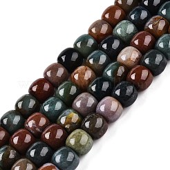 天然石インディアン瑪瑙ビーズ連売り  バレル  10~10.5x9~9.5mm  穴：1.2mm  約41~43個/連  14.37~16''（36.5~40センチメートル）&nbsp;G-T138-144