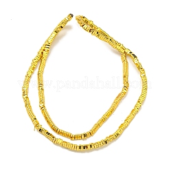 Electroplated Synthetic Non-Magnetic Synthetic Hematite Beads Strands&nbsp;G-I360-I01-01