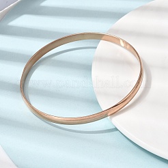 304 Stainless Steel Plain Bangles for Women Men&nbsp;BJEW-Z167-01M-04