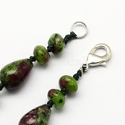 Fashionable Gemstone Beaded Necklaces&nbsp;NJEW-R210-01