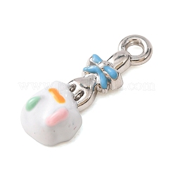 Alloy Enamel Pendants&nbsp;AL-CBA3252-01P