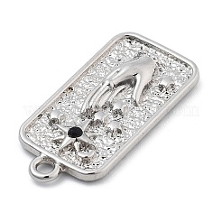 合金ペンダント  ムーン  スター  チャーム  スター  26x13x2mm  穴：1.8mm&nbsp;PALLOY-Q365-05P-01