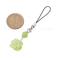 Flower Natural & Dyed Malaysia Jade Pendant Decorations&nbsp;KEYC-JKC00956