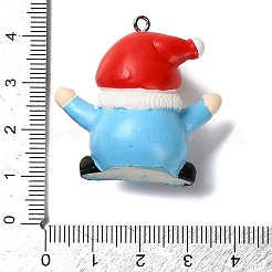 Christmas Theme Opaque Resin Pendants&nbsp;RESI-I336-01P-09