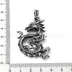 Tibetan Style Alloy Pendants&nbsp;TIBE-L012-039AS-04