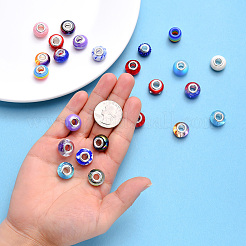 Acrylic & Resin & Polymer Clay Rhinestone European Beads&nbsp;FPDL-S015-04F