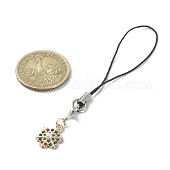 Alloy Enamel Mobile Straps&nbsp;HJEW-JM01474