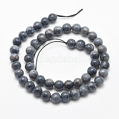 Natural Marble Beads Strands&nbsp;G-K211-6mm-B