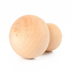 Schimasuperba木製きのこ子供のおもちゃ  DIYアクセサリー  バリーウッド  31x25mm&nbsp;WOOD-TAC0004-07G