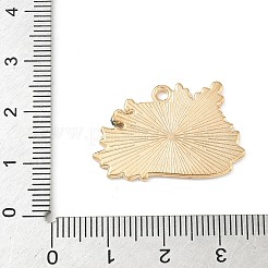感謝祭の合金エナメルペンダント  ゴールドカラー  七面鳥  18.5x28x1.5mm  穴：1.8mm&nbsp;ENAM-I076-01G-09