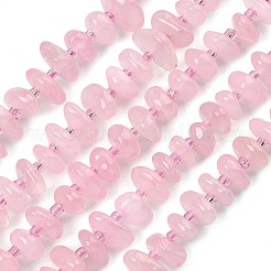Natural Rose Quartz Beads Strands&nbsp;G-F821-B02-01