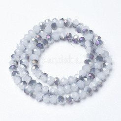Electroplate Glass Beads Strands&nbsp;EGLA-A034-J3mm-F05