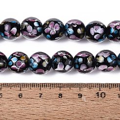 Handmade Lampwork Beads Strands&nbsp;LAMP-Q041-08A