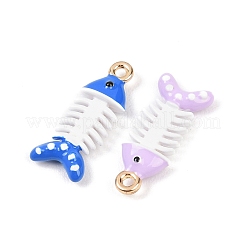 Alloy Enamel Pendants&nbsp;ENAM-A012-17A-G