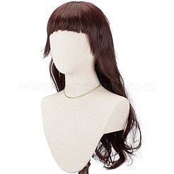 Brass Link Chains Necklaces for Men Women&nbsp;NJEW-JN03769