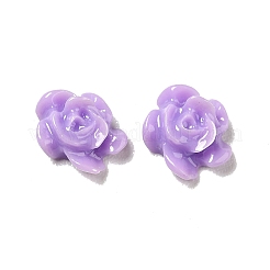 樹脂カボション  ネイルアートの装飾の付属品  花  紫色のメディア  5~6x3mm&nbsp;MRMJ-T046-01H