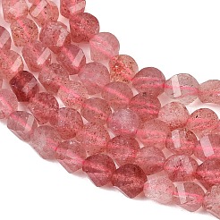 Natural Strawberry Quartz Beads Strands&nbsp;G-P611-C29-01