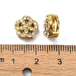 Ion Plating(IP)  304 Stainless Steel Slide Charms&nbsp;STAS-C089-06G-G