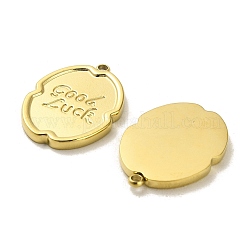 304 Stainless Steel Pendants&nbsp;STAS-L022-114G