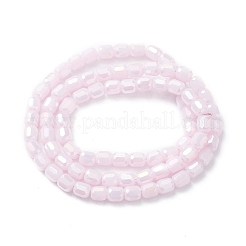 Imitation Jade Glass Beads Strands&nbsp;EGLA-K015-06