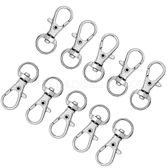 金属スイベルクラスプ  プラチナ  31mm  10個/セット&nbsp;PW-WG058C5-01