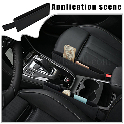 Imitation Leather with Plastic Car Seat Gap Storage Box&nbsp;CON-WH0095-167B