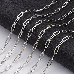 Brass Paperclip Chains&nbsp;CHC-S008-001A-P