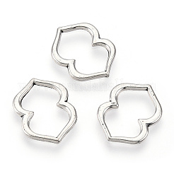 Tibetan Style Alloy Linking Rings&nbsp;PALLOY-T075-213AS