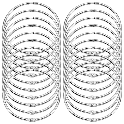 Iron Binder Rings&nbsp;IFIN-WH0063-25P-1
