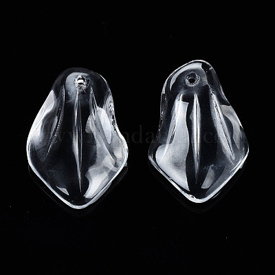 Transparent Glass Pendants&nbsp;GLAA-N042-002-G01-1