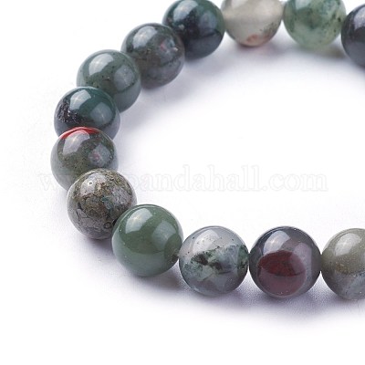 Natural African Bloodstone Stretch Bracelets&nbsp;BJEW-F380-01-C01-1