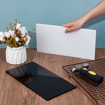 2 Sheets 2 Colors HDPE Plastic Sheets&nbsp;DIY-OC0014-43B-1
