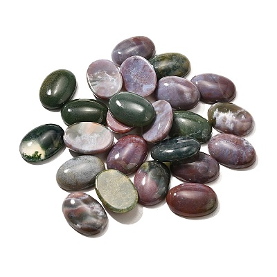 Natural Indian Agate Gemstone Cabochons&nbsp;G-T020-18x25mm-27-1