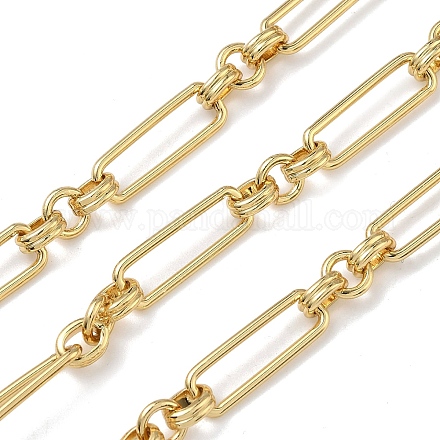 Rectangle Brass Link Chains&nbsp;CHC-H116-04G-1