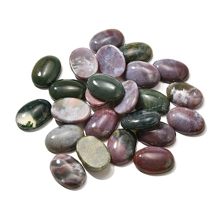 Natural Indian Agate Gemstone Cabochons&nbsp;G-T020-18x25mm-27-1