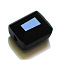 Imitation Austrian Crystal Beads, Grade AAA, K9 Glass, Faceted, Rectangle, Black, 6x8x4mm, Hole: 0.7~0.9mm