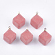 Flocky Acrylic Pendants&nbsp;FIND-T046-30-11-1