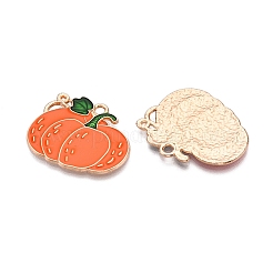 Thanksgiving Day Theme Alloy Enamel Pendants&nbsp;ENAM-T020-52G-01